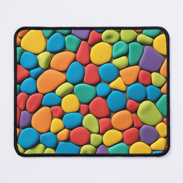 Item preview, Colorful clay pebbles designed and sold by NolineXpression.