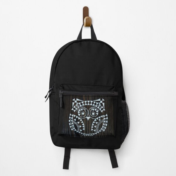 Item preview, owl, board, wood, bird, owl pattern, pictogram, black and white pattern designed and sold by JoannaLasGalery.
