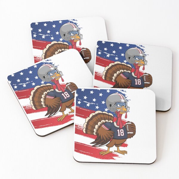 Item preview,   Turkey Football Player, Funny Thanksgiving Turkey Football ,  designed and sold by KolorellaS.