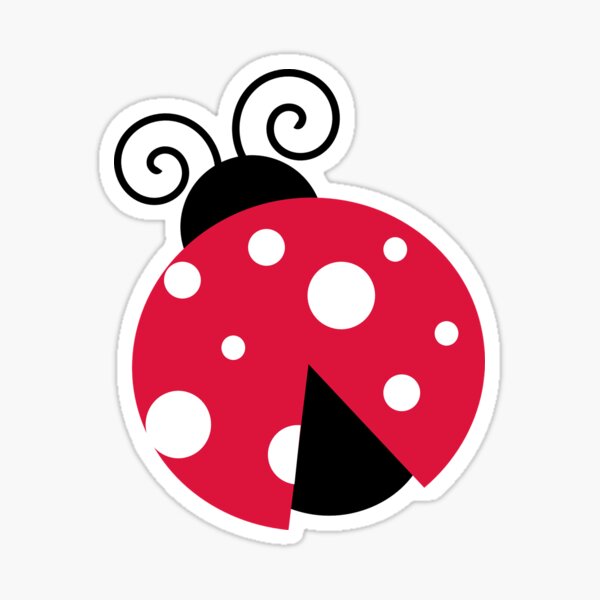 Item preview, Lady bug sticker designed and sold by andrewprod.