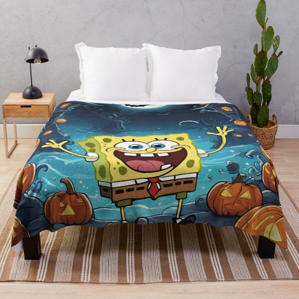 Vista previa del artículo con la obra «Bob Esponja en la ciudad fantasmal», diseñado y vendido por stefan21244.