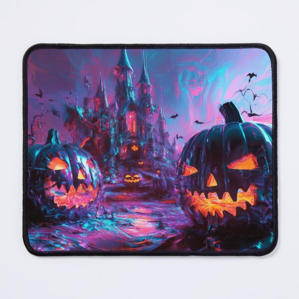 Item preview, Holographic Pumpkin Design 3D | Unique & Vibrant Halloween Decorations designed and sold by emaga.