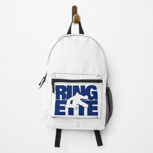 Item preview, Ringette goalie dark blue silhuette designed and sold by EmeraldeaArt.