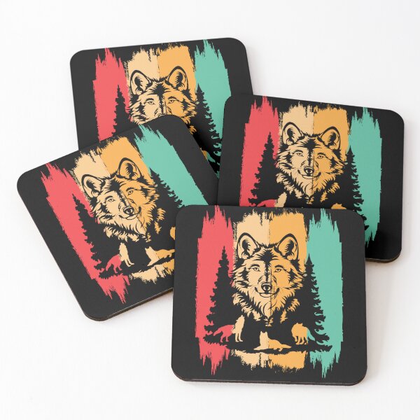 Item preview, WOLF EVIL.RETRO WOLVES. designed and sold by JAGA-ALIME.