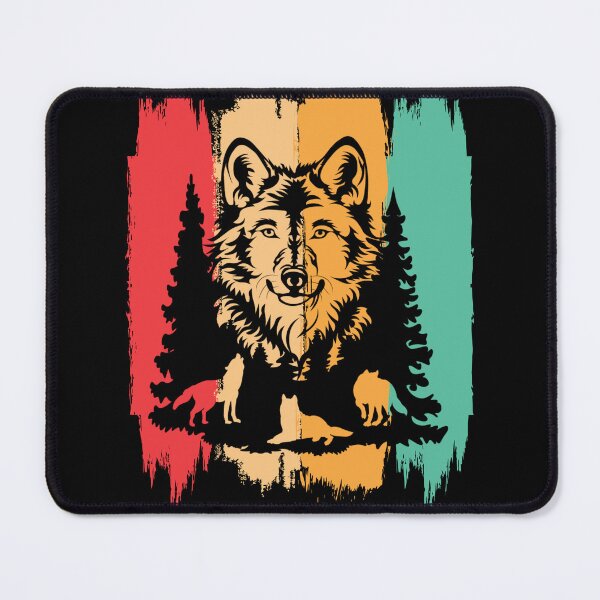 Item preview, WOLF EVIL.RETRO WOLVES. designed and sold by JAGA-ALIME.