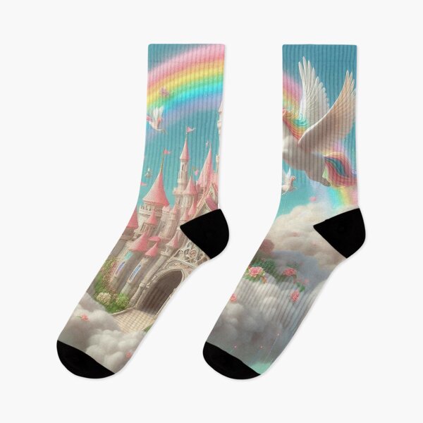 Item preview, Fantasy Castle in the Clouds designed and sold by crazirious.