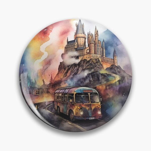 Item preview, Magical Bus Sticker designed and sold by pelzolga.