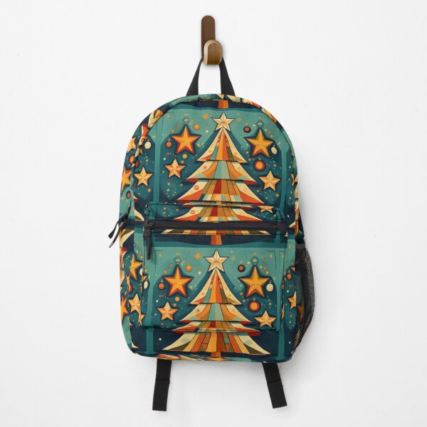 Item preview, Retro Christmas Tree with Stars Design designed and sold by RaiyaTees.