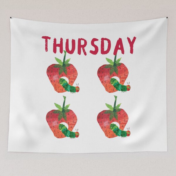 Item preview, Very Hungry Thursday Fruits Birthday designed and sold by CroftonBendtsen.