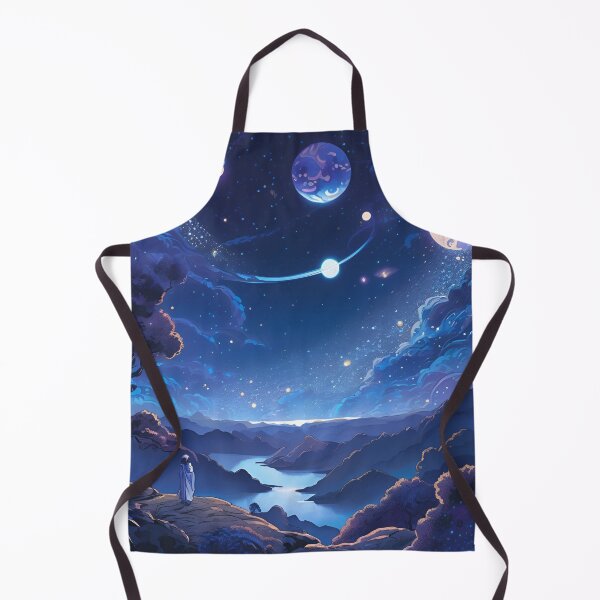 Item preview, Cosmic Dreamlike Night Landscape designed and sold by stefan21244.