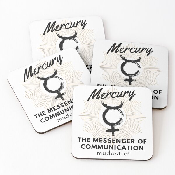 Item preview, Classic Mercury Design-The Planet of Communication designed and sold by Mudastro Astrology.