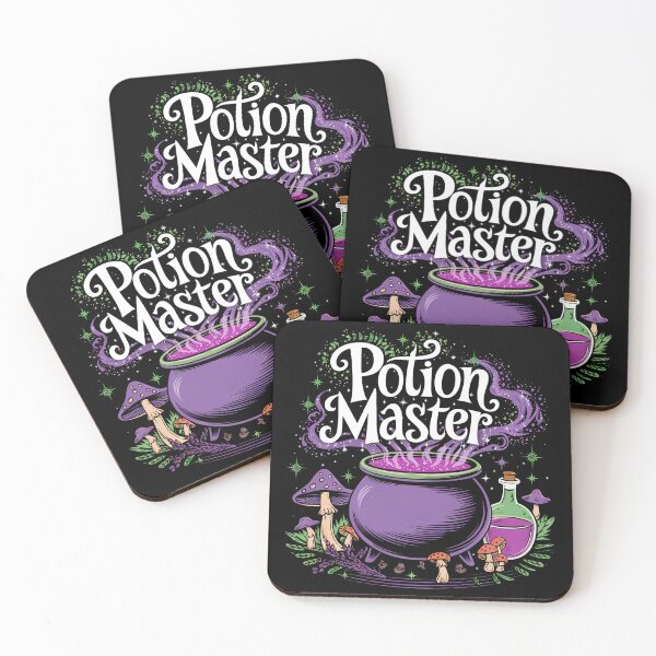 Aperçu de l'œuvre Maître des potions – Conception de sorcière pour Halloween créée et vendue par VioladesignByRW.