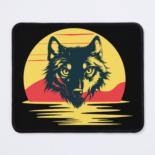 Item preview, WOLF EVIL.RETRO WOLVES. designed and sold by JAGA-ALIME.