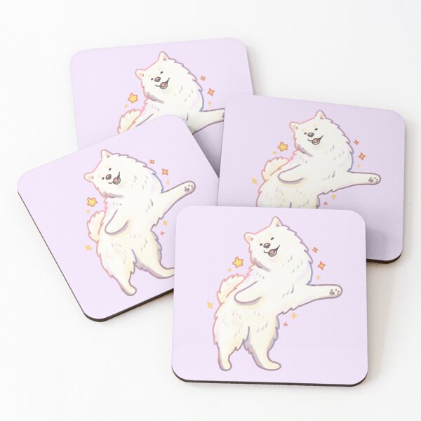 Item preview, Cute samoyed dog  designed and sold by Mayarartsy.