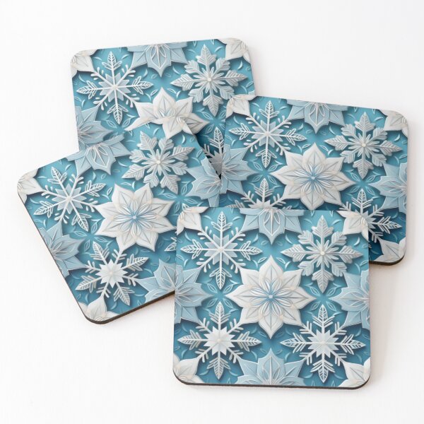 Item preview, Elegant Snowflake Pattern designed and sold by RaiyaTees.