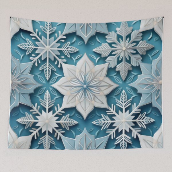 Item preview, Elegant Snowflake Pattern designed and sold by RaiyaTees.