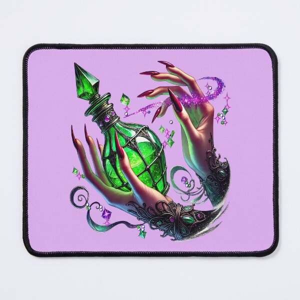 Item preview, Hands holding a witches potion bottle designed and sold by LoneAngel.