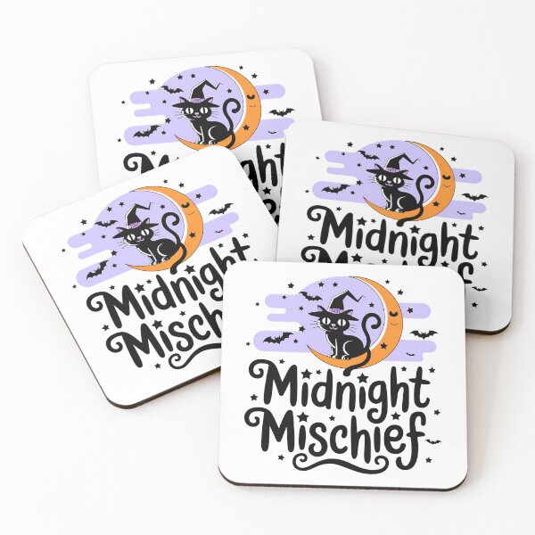 Item preview, Midnight Mischief - Fun Halloween Design designed and sold by VioladesignByRW.