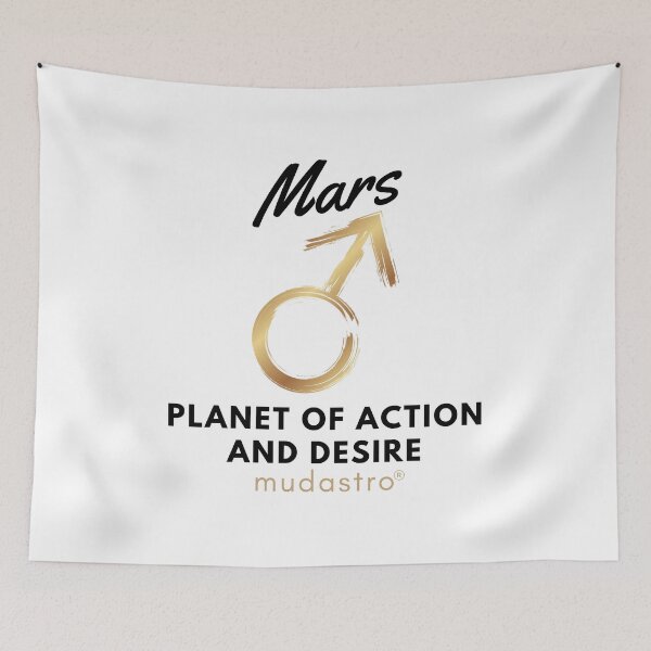 Item preview, Elegant Planet Mars Astrology Design designed and sold by Mudastro Astrology.