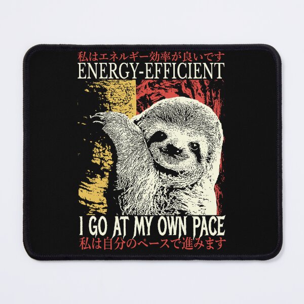 Item preview, Energy-Efficient Sloth designed and sold by VintageMedatsu.