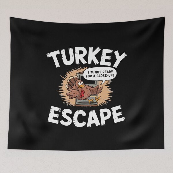 Item preview, Turkey Escape: Not Ready for a Close-Up! designed and sold by ARTReMi.