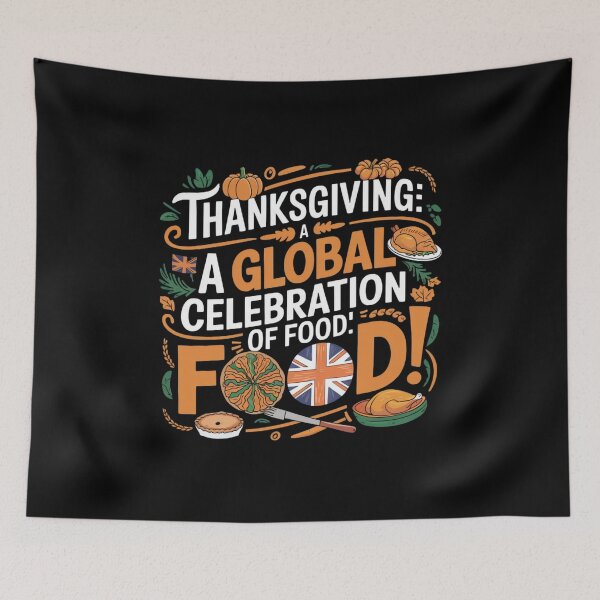 Item preview, Thanksgiving: A Global Celebration of Food and Tradition designed and sold by ARTReMi.