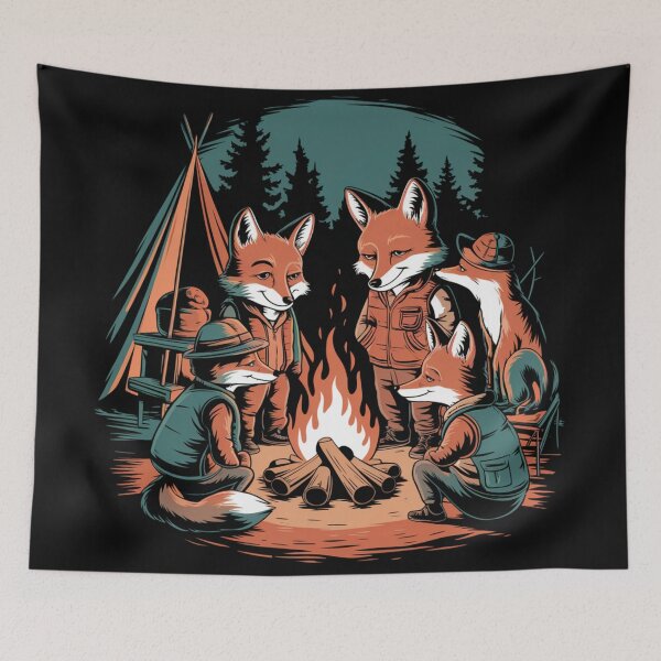 Item preview, CAMPFIRE FOX: FUNNY FOX BY CAMPFIRE  designed and sold by Obinne.