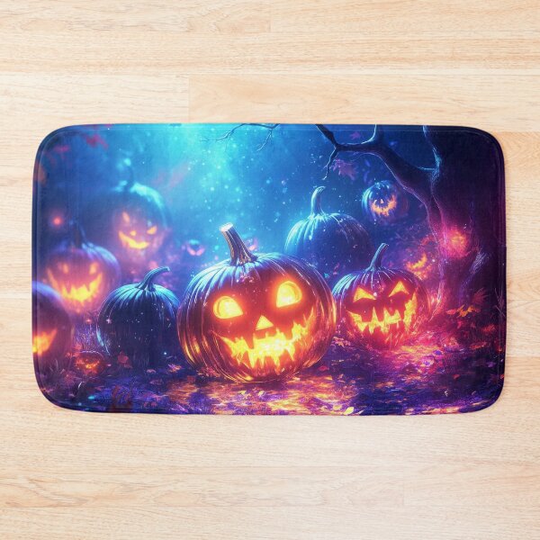 Item preview, Holographic Pumpkin Design | Unique & Vibrant Halloween Decorations designed and sold by emaga.