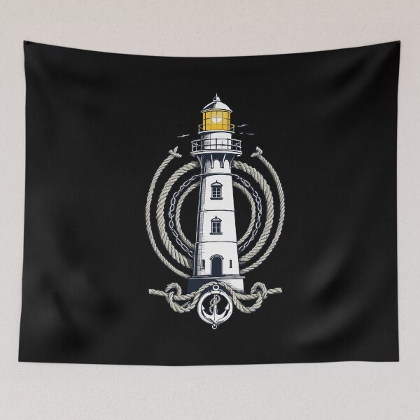 Item preview, Lighthouse Hobby Fisherman Sailor Sailing Boat designed and sold by LuminOrb.