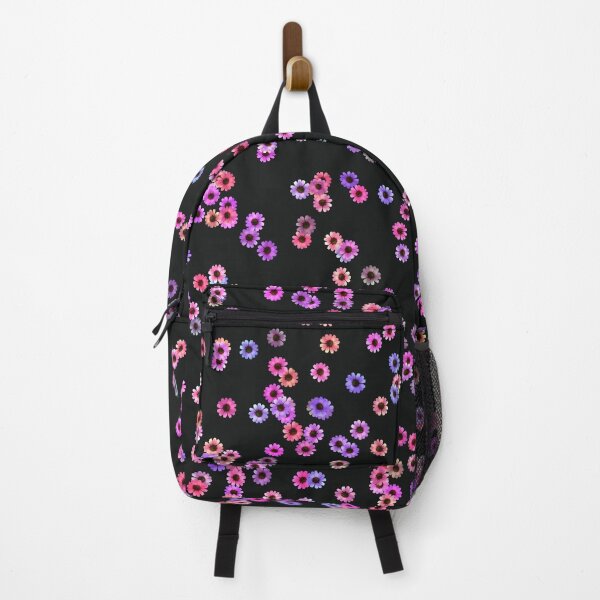 Item preview, Pink, purple, orange flowers with all-over print. designed and sold by www.superclo3d.com www.kuhldesign.eu.