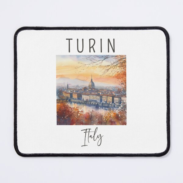 Item preview, A Watercolor Design of Turin - Italy  designed and sold by Sketch-Shack.