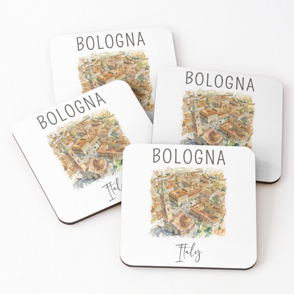 Item preview, A Watercolor Design of Bologna - Italy  designed and sold by Sketch-Shack.