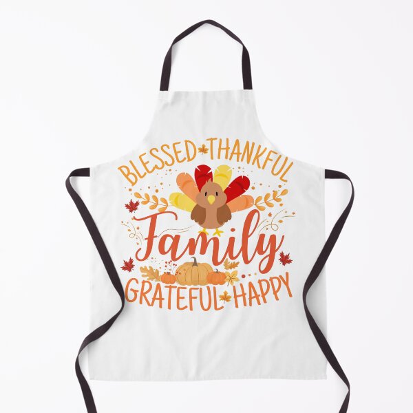 Item preview, Blessed Thankful Family Grateful Happy Funny Turkeys Thanksgiving designed and sold by thebest-2studio.