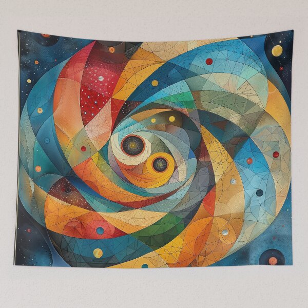 Item preview, Abstract Cosmic Spiral designed and sold by landletsy.