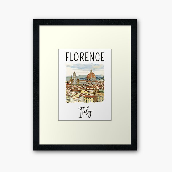 Item preview, A Watercolor Design of Florence - Italy  designed and sold by Sketch-Shack.