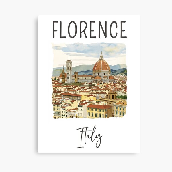 Item preview, A Watercolor Design of Florence - Italy  designed and sold by Sketch-Shack.