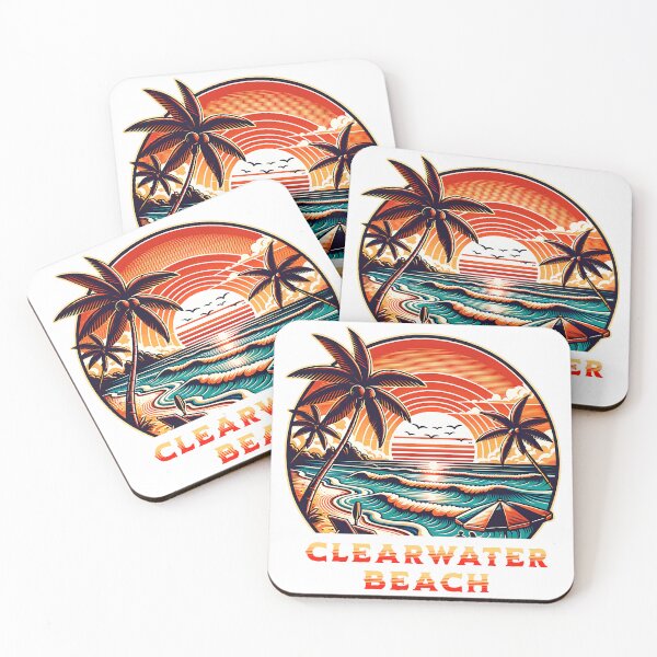 Item preview, Clearwater beach Florida designed and sold by HustleQuotes.