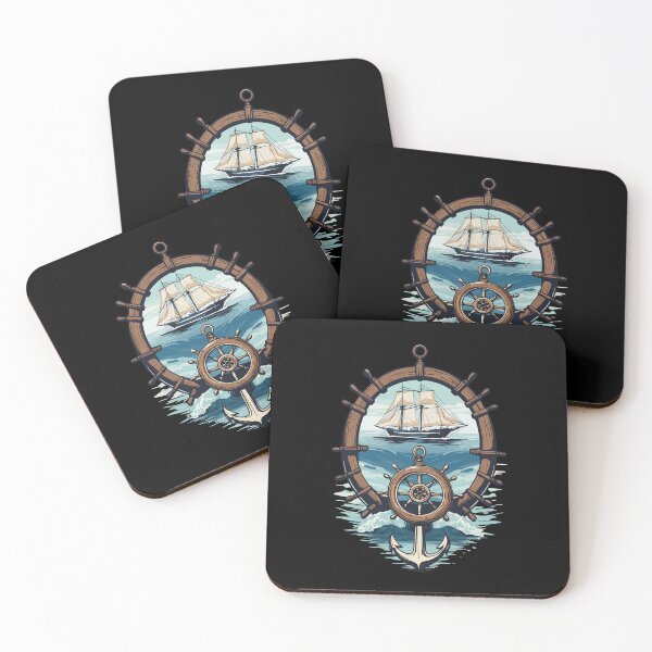 Item preview, Maritime Adventure Sailing Ship Navigating designed and sold by LuminOrb.
