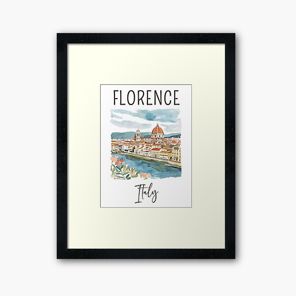Item preview, A Watercolor Design of Florence - Italy  designed and sold by Sketch-Shack.