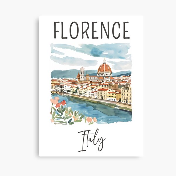 Item preview, A Watercolor Design of Florence - Italy  designed and sold by Sketch-Shack.