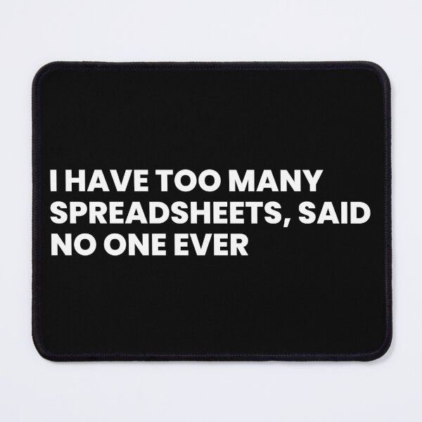 Item preview, Too many spreadsheets designed and sold by T&C Finesse.