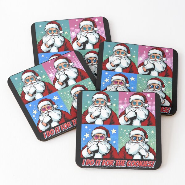 Item preview, Christmas Santa Pop Art  designed and sold by MoonMonkeyNbear.