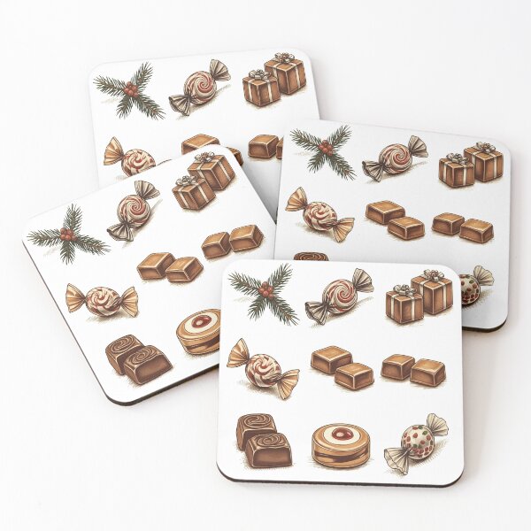 Item preview, Alegría de chocolate navideña designed and sold by BlackCoralArt.