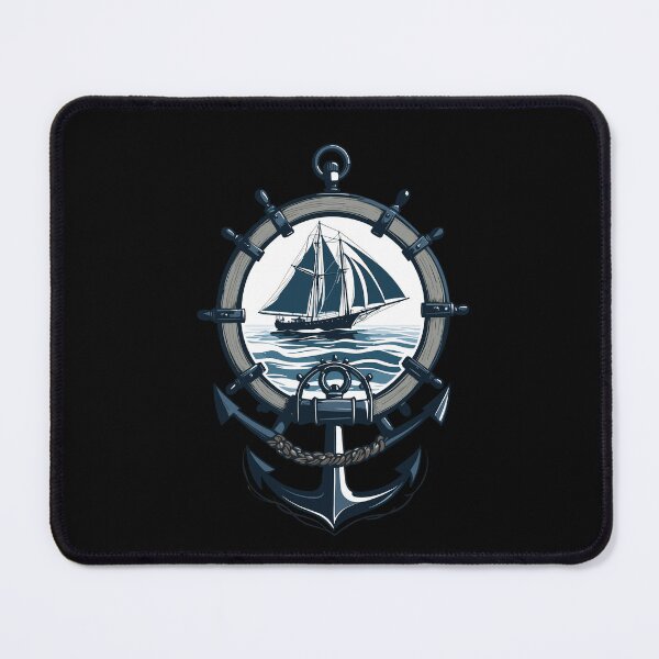 Item preview, Maritime Adventure Sailing Ship Anchor designed and sold by LuminOrb.