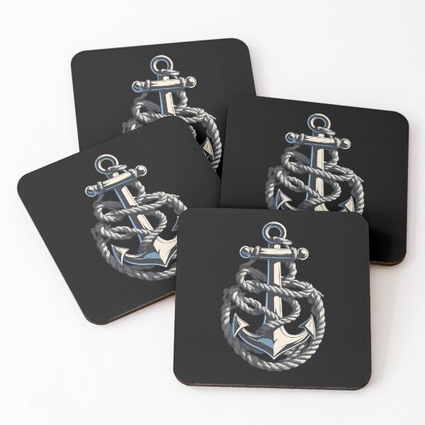 Item preview, Aesthetic Anchor Design Fisherman Sailboat Sea designed and sold by LuminOrb.