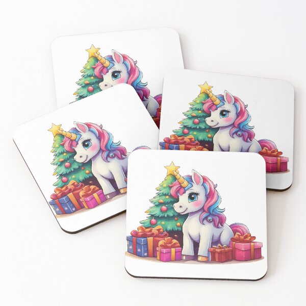 Item preview, Little Christmas Unicorn designed and sold by NaitoGraphisme.