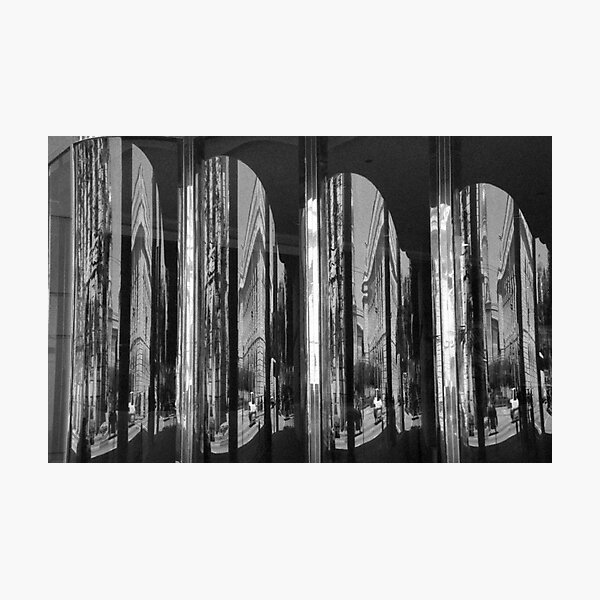 Curved Window, downtown San Francisco, CA Photographic Print