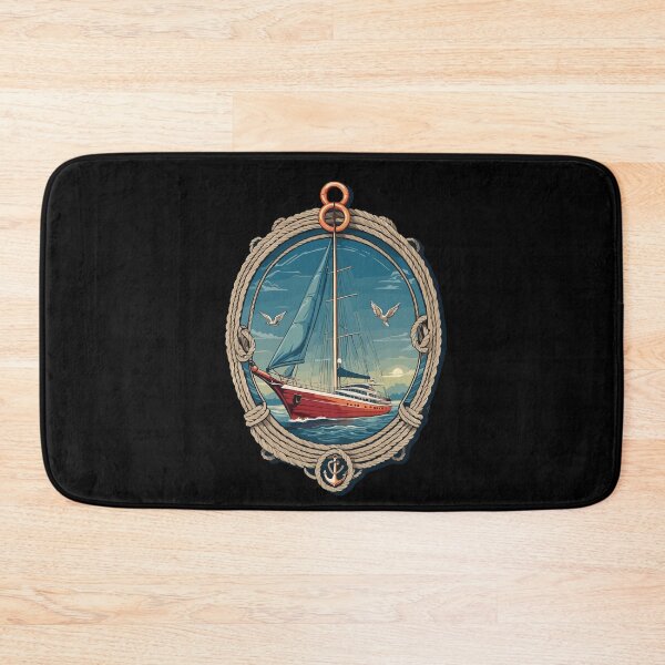 Item preview, Sailing Adventure Discover The Maritime Motif designed and sold by LuminOrb.