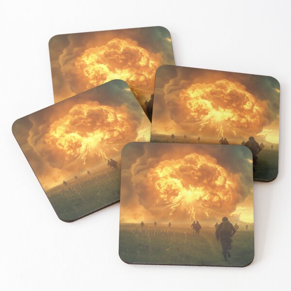 Item preview, Soldiers Charging Into Hell designed and sold by landletsy.