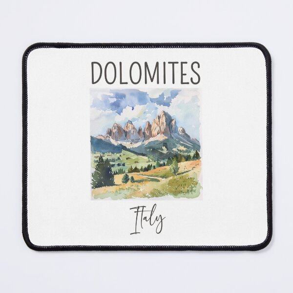 Item preview, A Watercolor Design of Dolomites - Italy  designed and sold by Sketch-Shack.